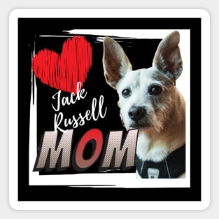 Jack Russell Mom Magnet